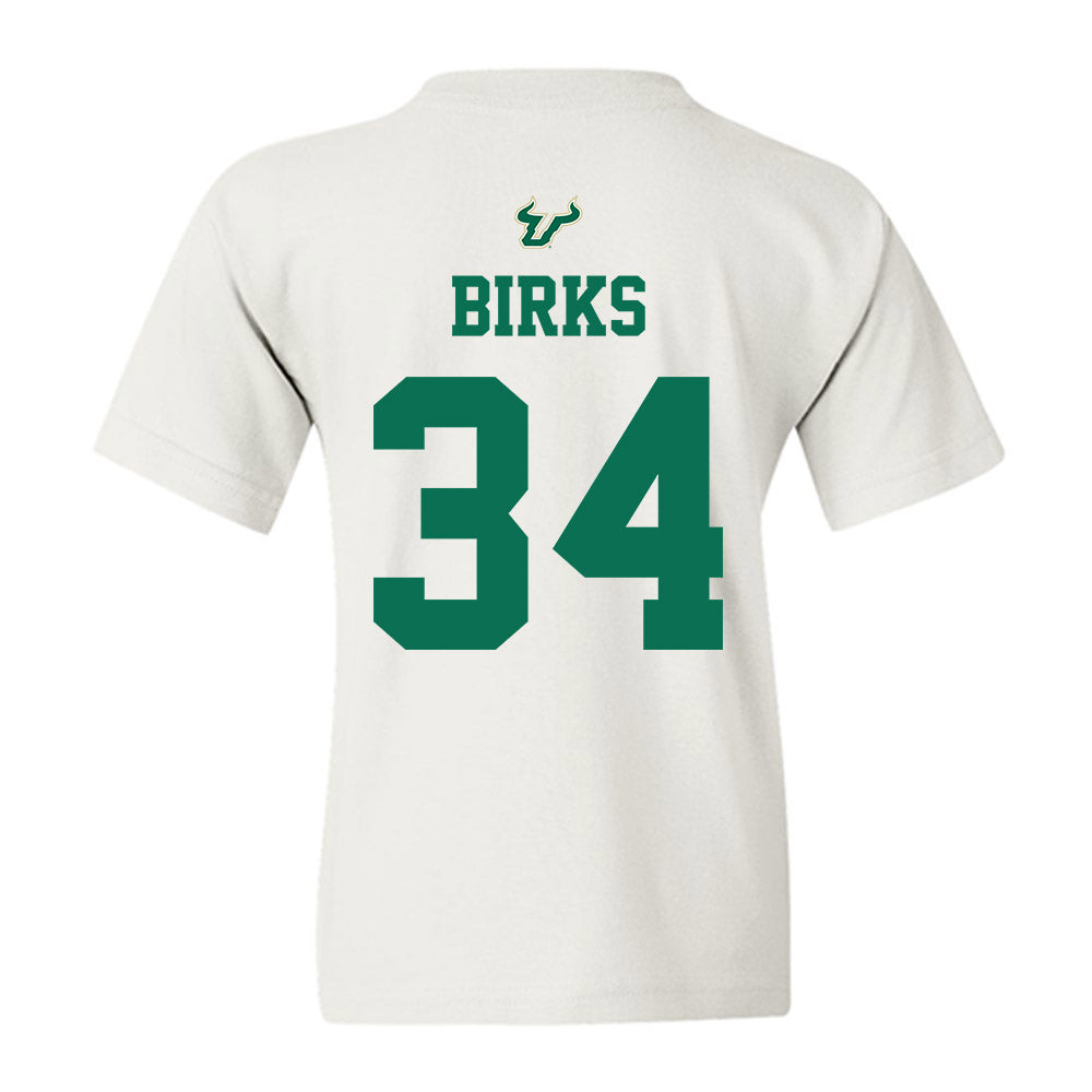 USF - NCAA Football : Keyshaun Birks - Homecoming Shersey Youth T-Shirt-1