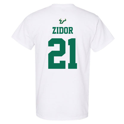 USF - NCAA Football : Victor Zidor - Homecoming Shersey T-Shirt-1