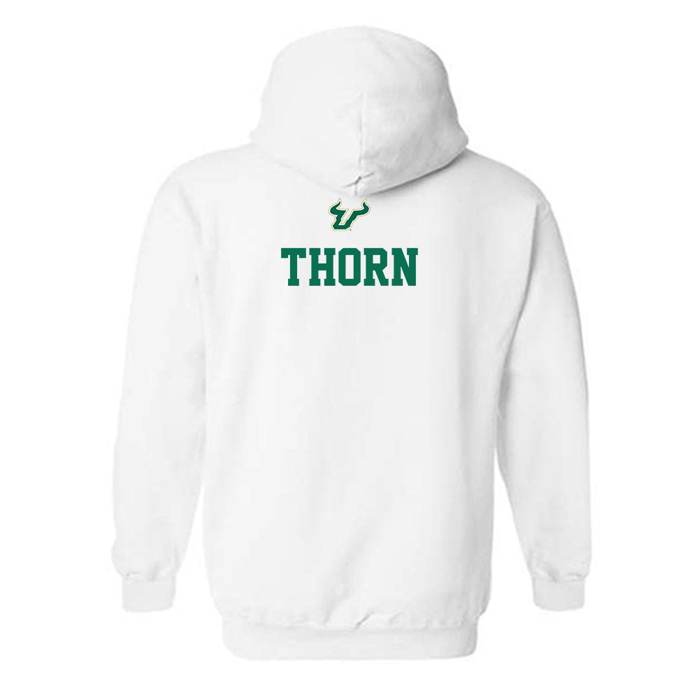 USF - NCAA Football : Lawson Thorn - Homecoming Shersey Hooded Sweatshirt-1