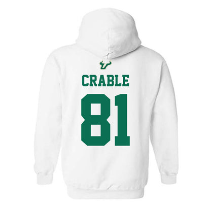 USF - NCAA Football : Tayte Crable - Homecoming Shersey Hooded Sweatshirt-1