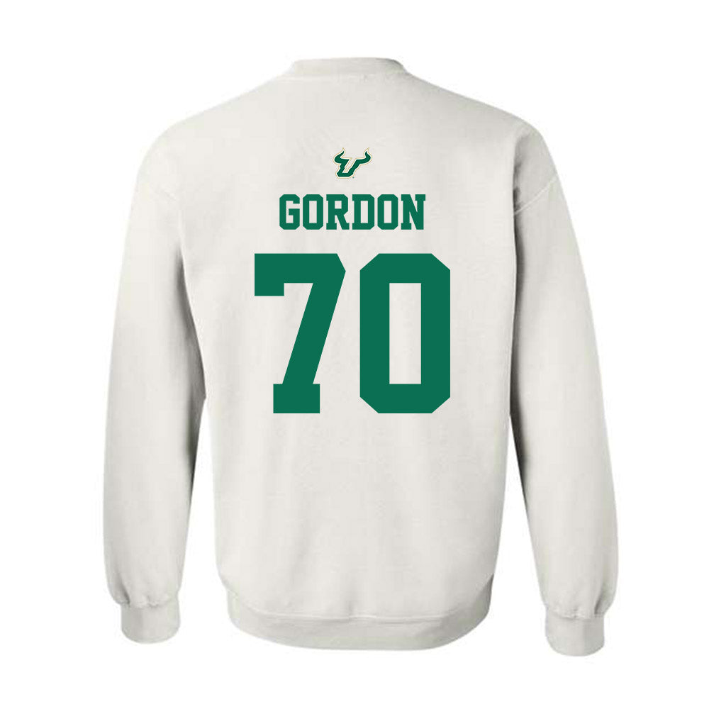 USF - NCAA Football : Gerrick Gordon - Homecoming Shersey Crewneck Sweatshirt-1