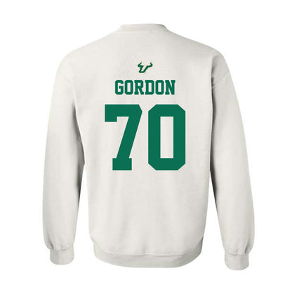 USF - NCAA Football : Gerrick Gordon - Homecoming Shersey Crewneck Sweatshirt-1