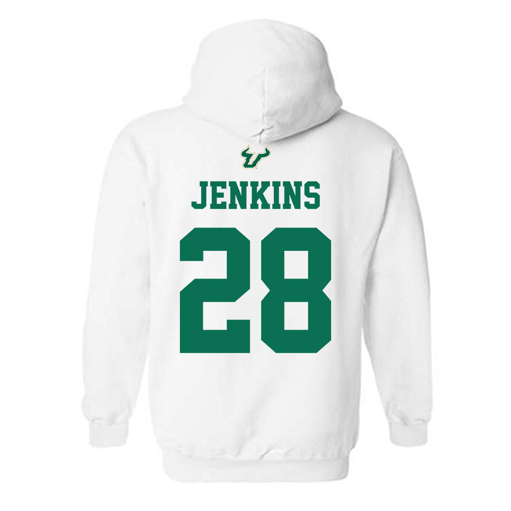 USF - NCAA Football : Ryan Jenkins - Homecoming Shersey Hooded Sweatshirt-1