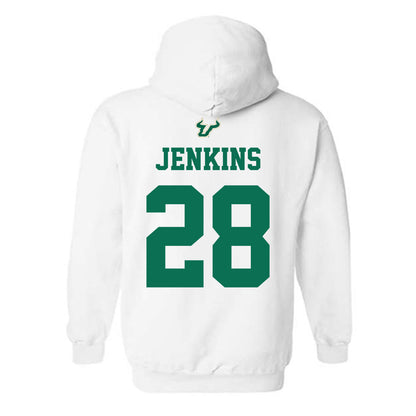 USF - NCAA Football : Ryan Jenkins - Homecoming Shersey Hooded Sweatshirt-1
