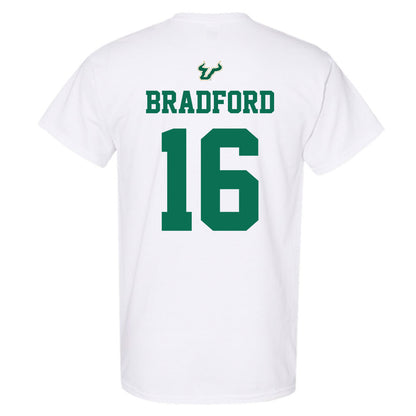 USF - NCAA Football : Jayden Bradford - Homecoming Shersey T-Shirt-1
