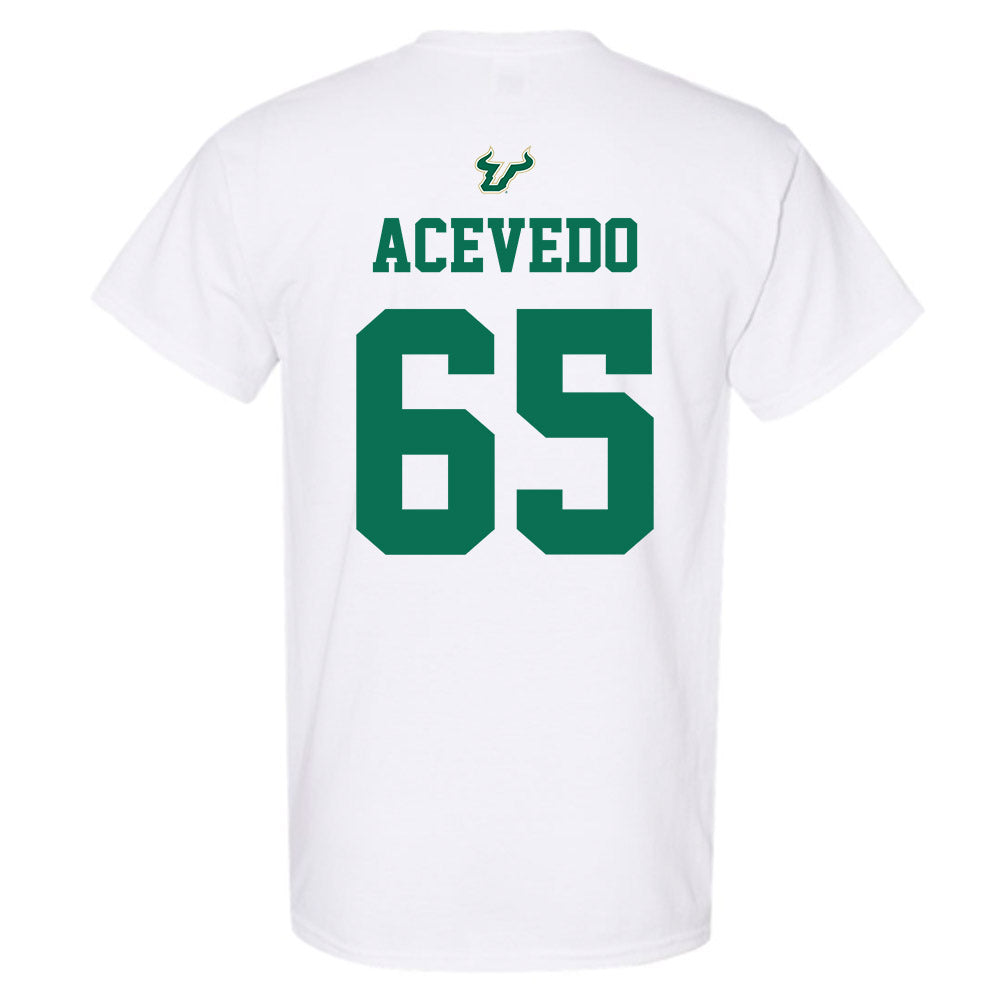 USF - NCAA Football : Jaylin Acevedo - Homecoming Shersey T-Shirt-1