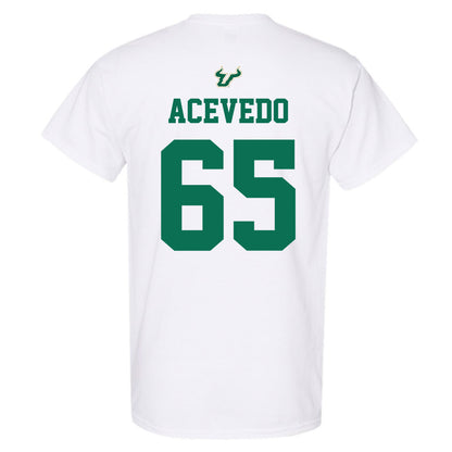 USF - NCAA Football : Jaylin Acevedo - Homecoming Shersey T-Shirt-1