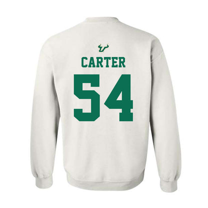 USF - NCAA Football : Braden Carter - Homecoming Shersey Crewneck Sweatshirt-1