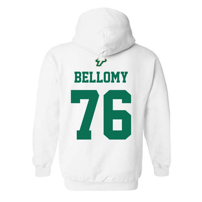 USF - NCAA Football : Colin Bellomy - Homecoming Shersey Hooded Sweatshirt-1