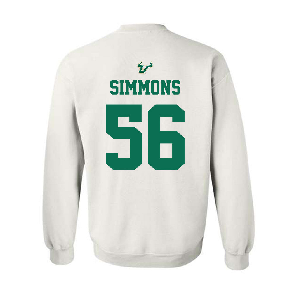 USF - NCAA Football : Terry Simmons - Homecoming Shersey Crewneck Sweatshirt-1