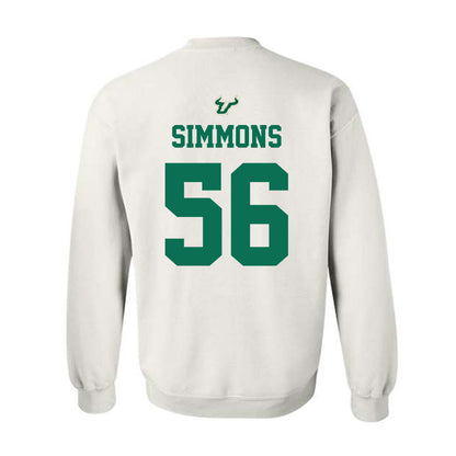 USF - NCAA Football : Terry Simmons - Homecoming Shersey Crewneck Sweatshirt-1