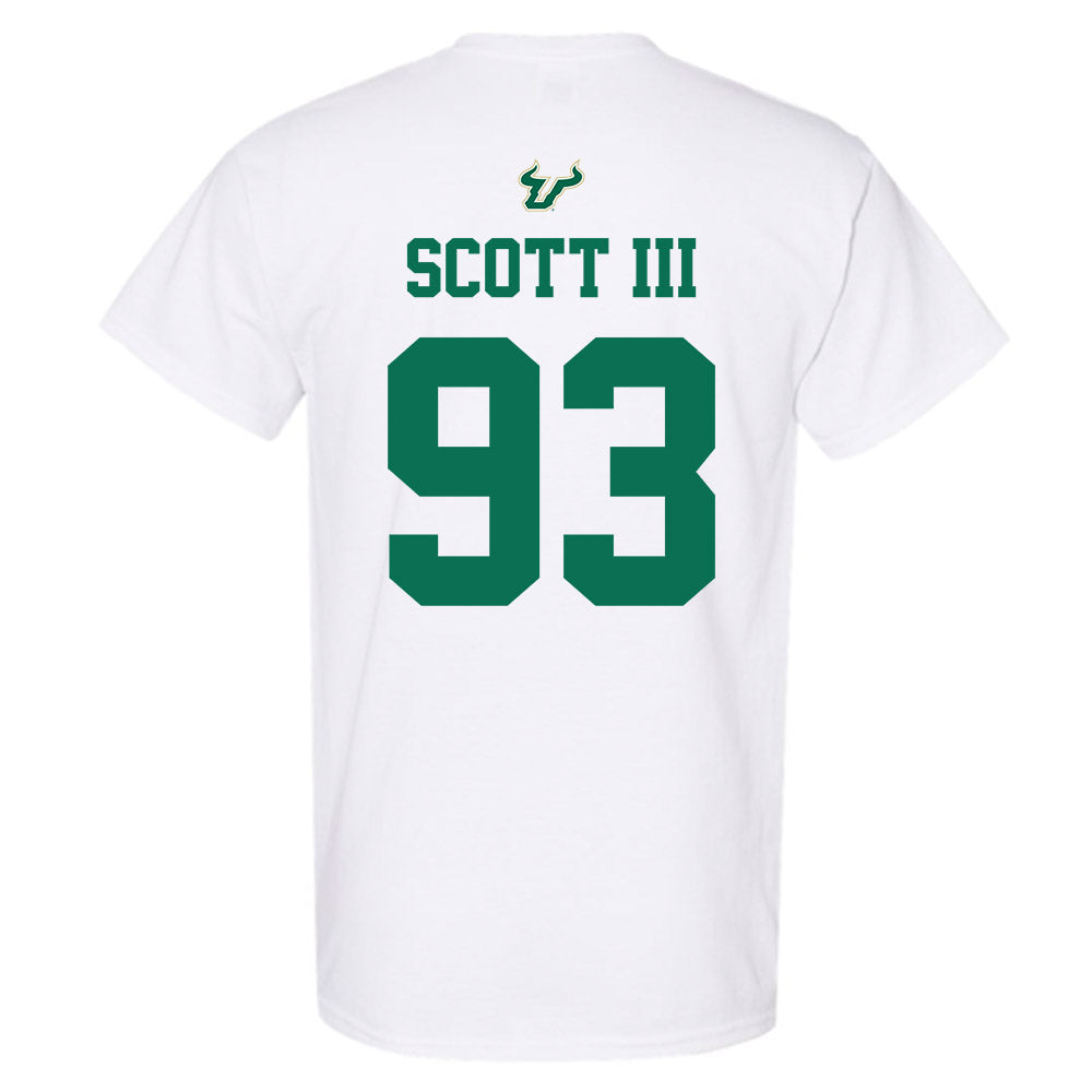 USF - NCAA Football : Richard Scott III - Homecoming Shersey T-Shirt-1