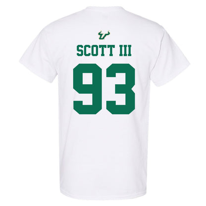 USF - NCAA Football : Richard Scott III - Homecoming Shersey T-Shirt-1