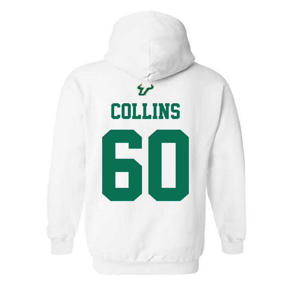 USF - NCAA Football : Khalil Collins - Homecoming Shersey Hooded Sweatshirt-1