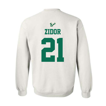 USF - NCAA Football : Victor Zidor - Homecoming Shersey Crewneck Sweatshirt-1