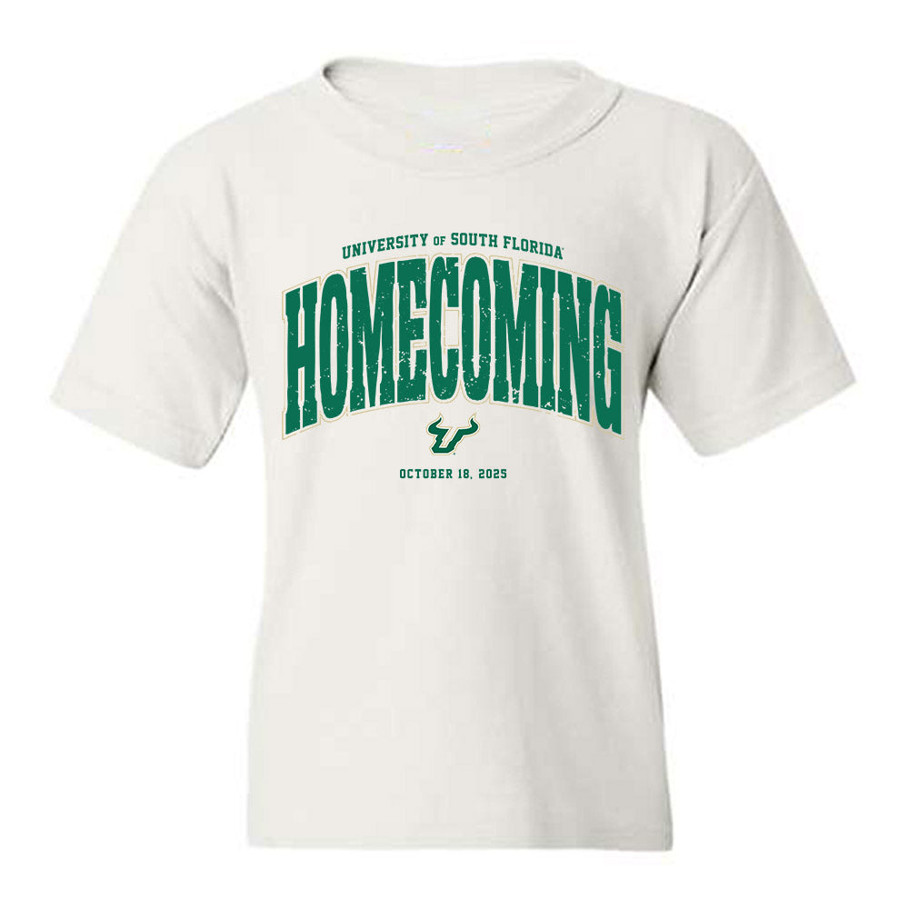 USF - NCAA Football : Dmari Roberts - Homecoming Shersey Youth T-Shirt-0
