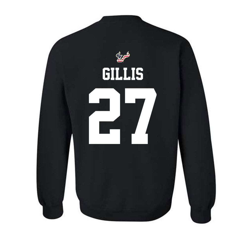 USF - NCAA Football : Jermichael Gillis - Salute to Service Shersey Crewneck Sweatshirt-1