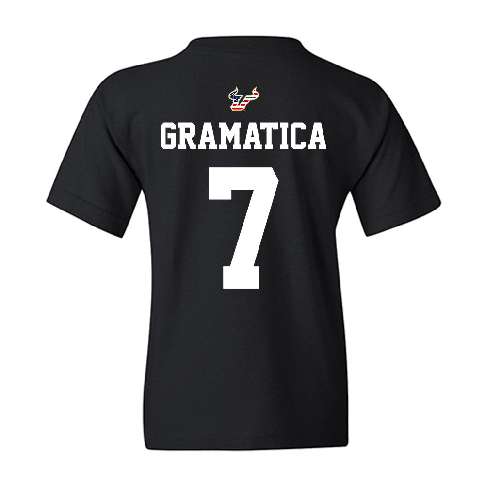 USF - NCAA Football : Nico Gramatica - Salute to Service Shersey Youth T-Shirt-1