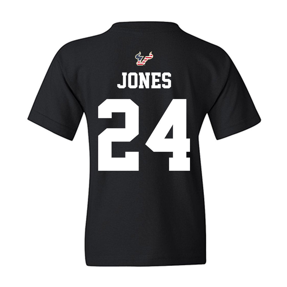 USF - NCAA Football : Amari Jones - Salute to Service Shersey Youth T-Shirt-1