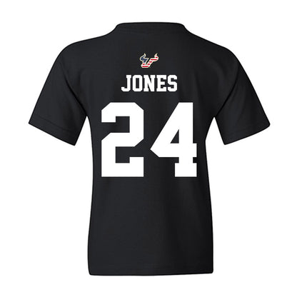 USF - NCAA Football : Amari Jones - Salute to Service Shersey Youth T-Shirt-1
