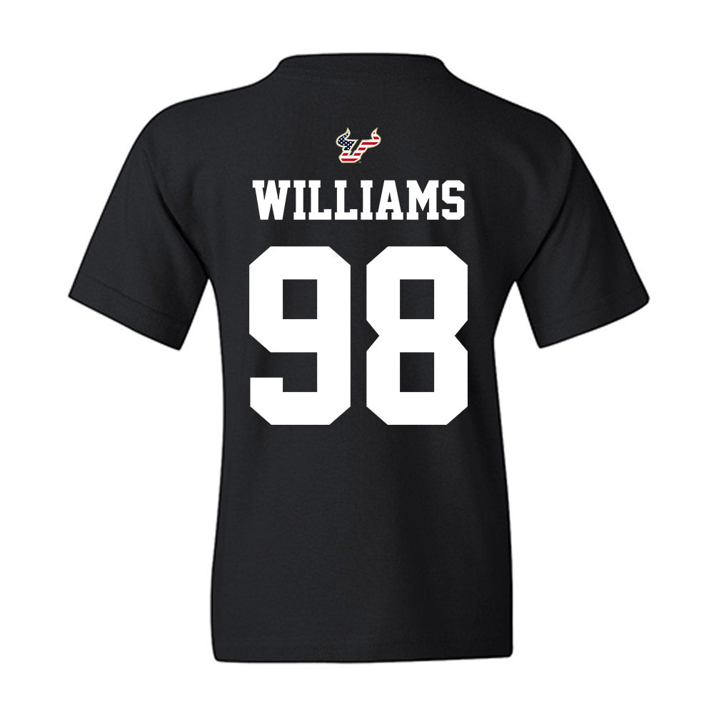 USF - NCAA Football : Marcus Williams - Salute to Service Shersey Youth T-Shirt-1