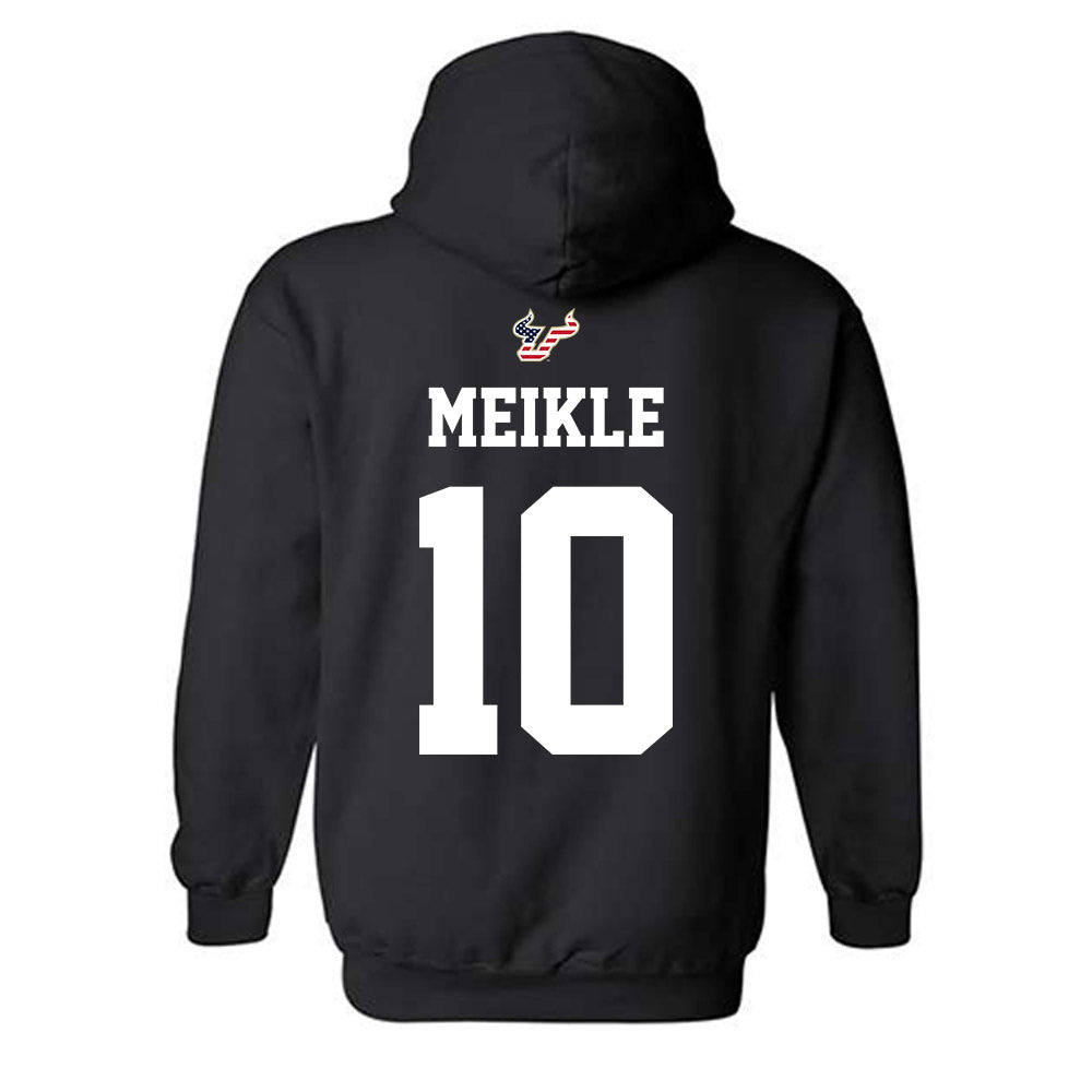 USF - NCAA Football : Shamar Meikle - Salute to Service Shersey Hooded Sweatshirt-1
