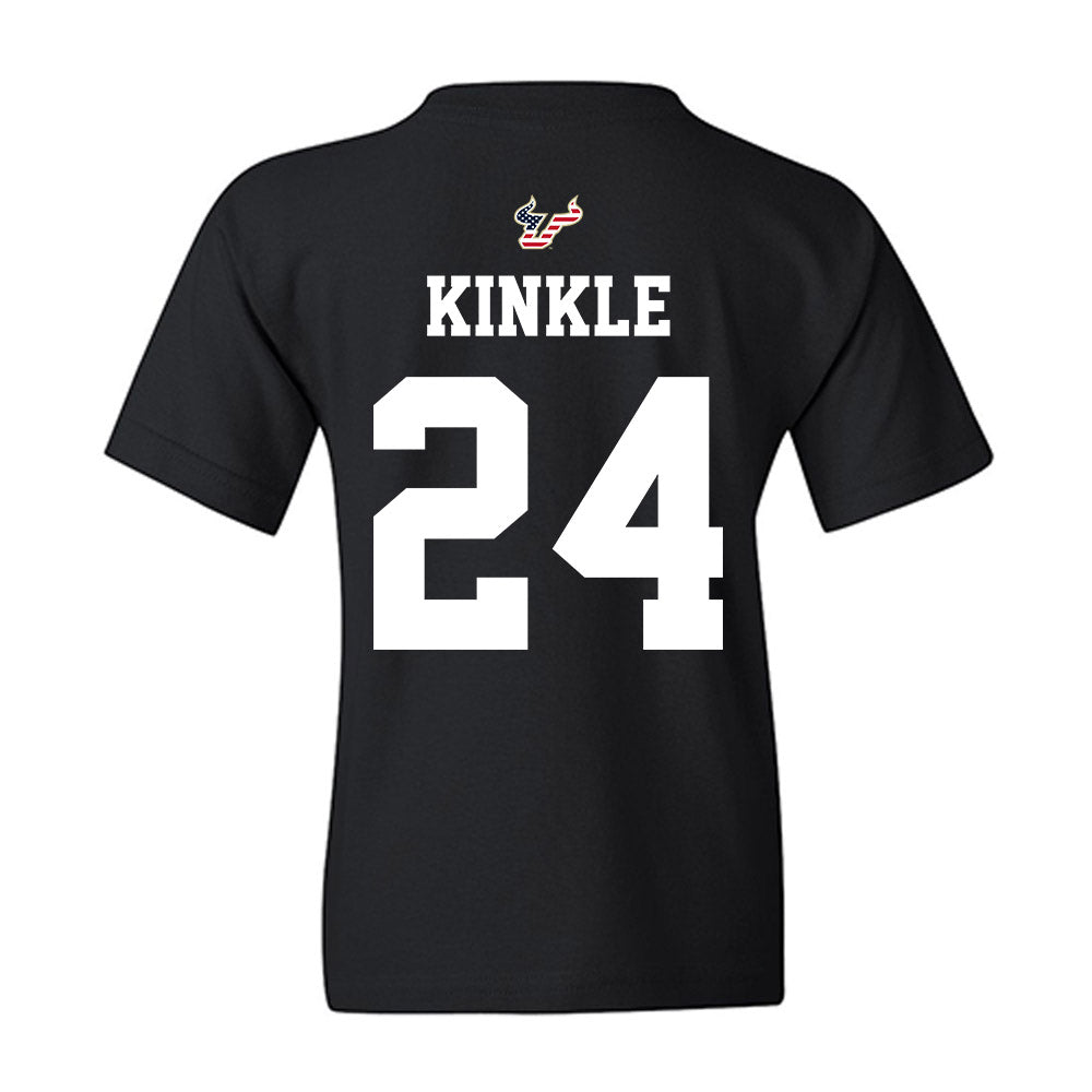 USF - NCAA Football : Tray Kinkle - Salute to Service Shersey Youth T-Shirt-1