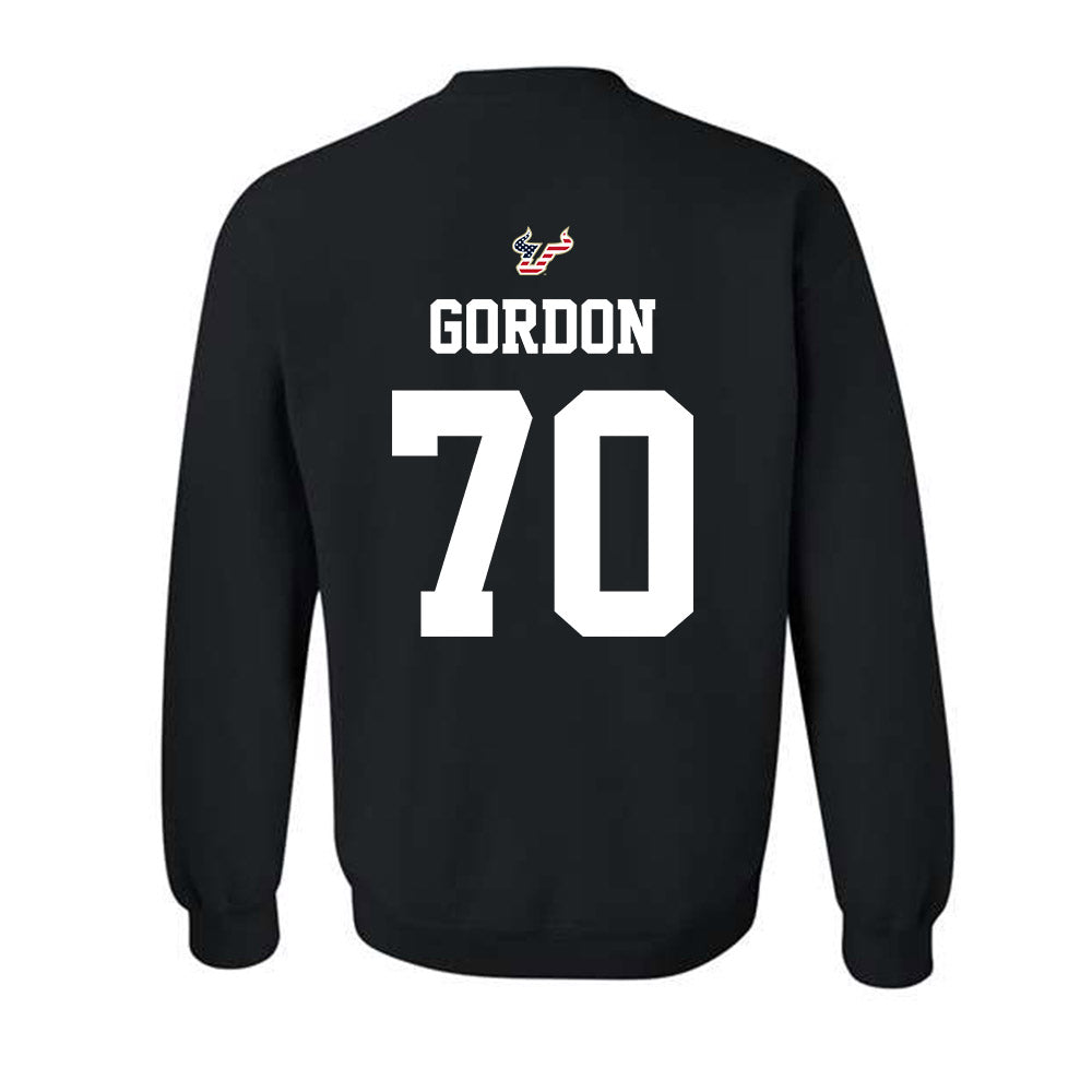 USF - NCAA Football : Gerrick Gordon - Salute to Service Shersey Crewneck Sweatshirt-1
