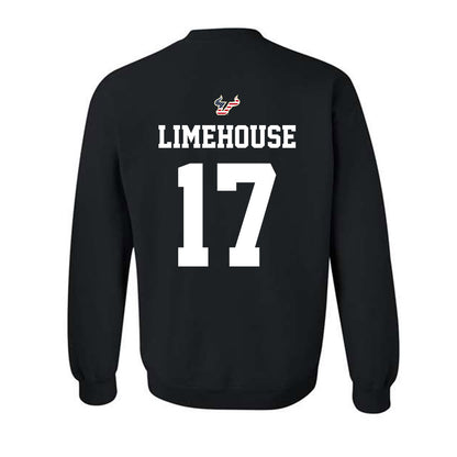 USF - NCAA Football : Masiyah Limehouse - Salute to Service Shersey Crewneck Sweatshirt-1