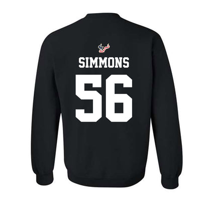 USF - NCAA Football : Terry Simmons - Salute to Service Shersey Crewneck Sweatshirt-1