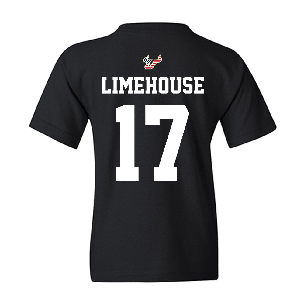 USF - NCAA Football : Masiyah Limehouse - Salute to Service Shersey Youth T-Shirt-1