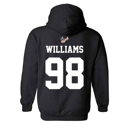 USF - NCAA Football : Marcus Williams - Salute to Service Shersey Hooded Sweatshirt-1