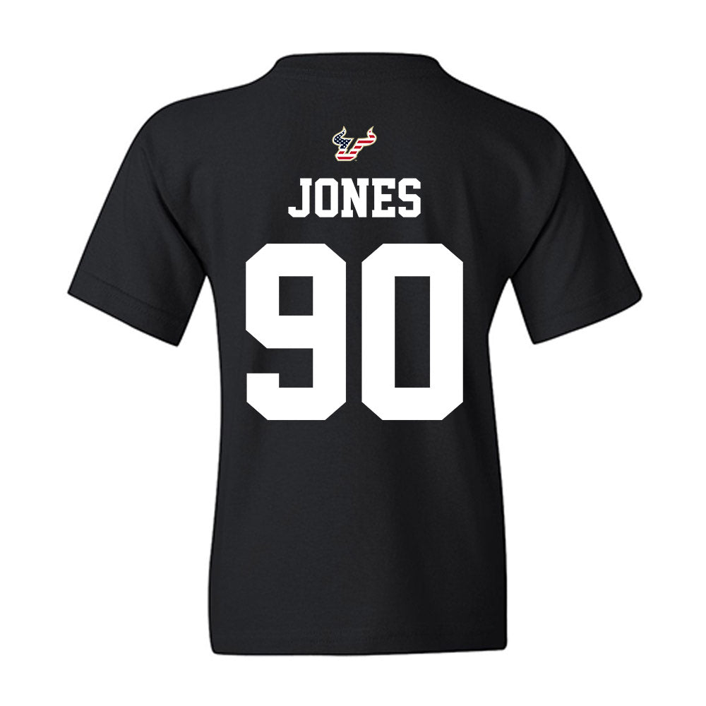 USF - NCAA Football : Terrell Jones - Salute to Service Shersey Youth T-Shirt-1