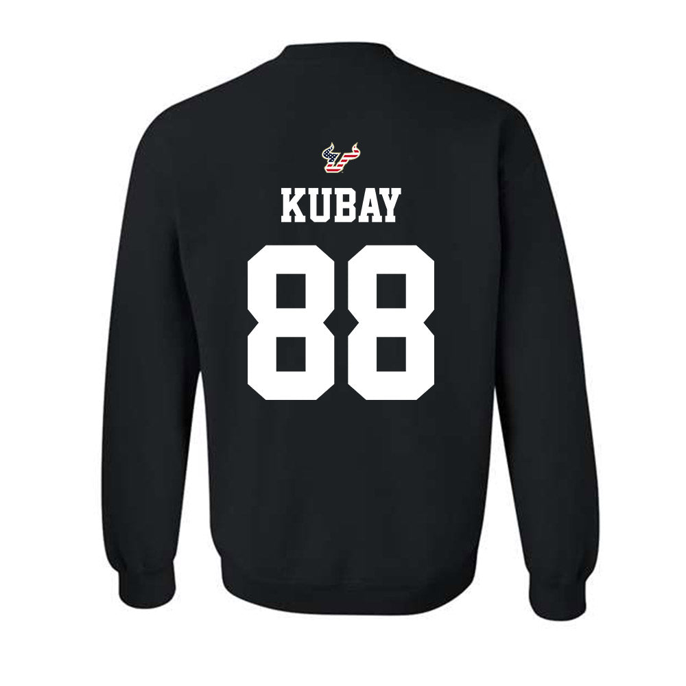 USF - NCAA Football : Brandon Kubay - Salute to Service Shersey Crewneck Sweatshirt-1
