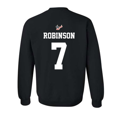 USF - NCAA Football : Sam Robinson - Salute to Service Shersey Crewneck Sweatshirt-1