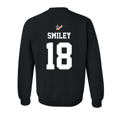 USF - NCAA Football : Levi Smiley - Salute to Service Shersey Crewneck Sweatshirt-1