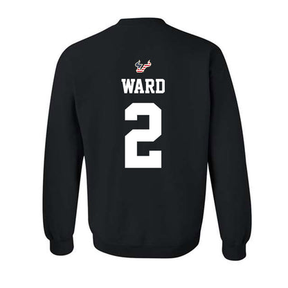 USF - NCAA Football : Tavin Ward - Salute to Service Shersey Crewneck Sweatshirt-1