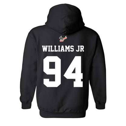 USF - NCAA Football : Brooks Williams Jr - Salute to Service Shersey Hooded Sweatshirt-1