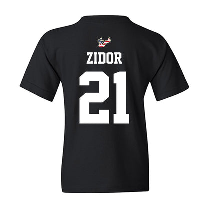 USF - NCAA Football : Victor Zidor - Salute to Service Shersey Youth T-Shirt-1