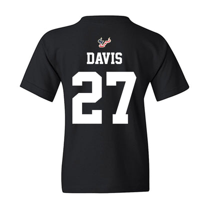 USF - NCAA Football : Jayden Davis - Salute to Service Shersey Youth T-Shirt-1