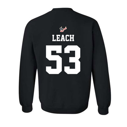 USF - NCAA Football : Gavin Leach - Salute to Service Shersey Crewneck Sweatshirt-1