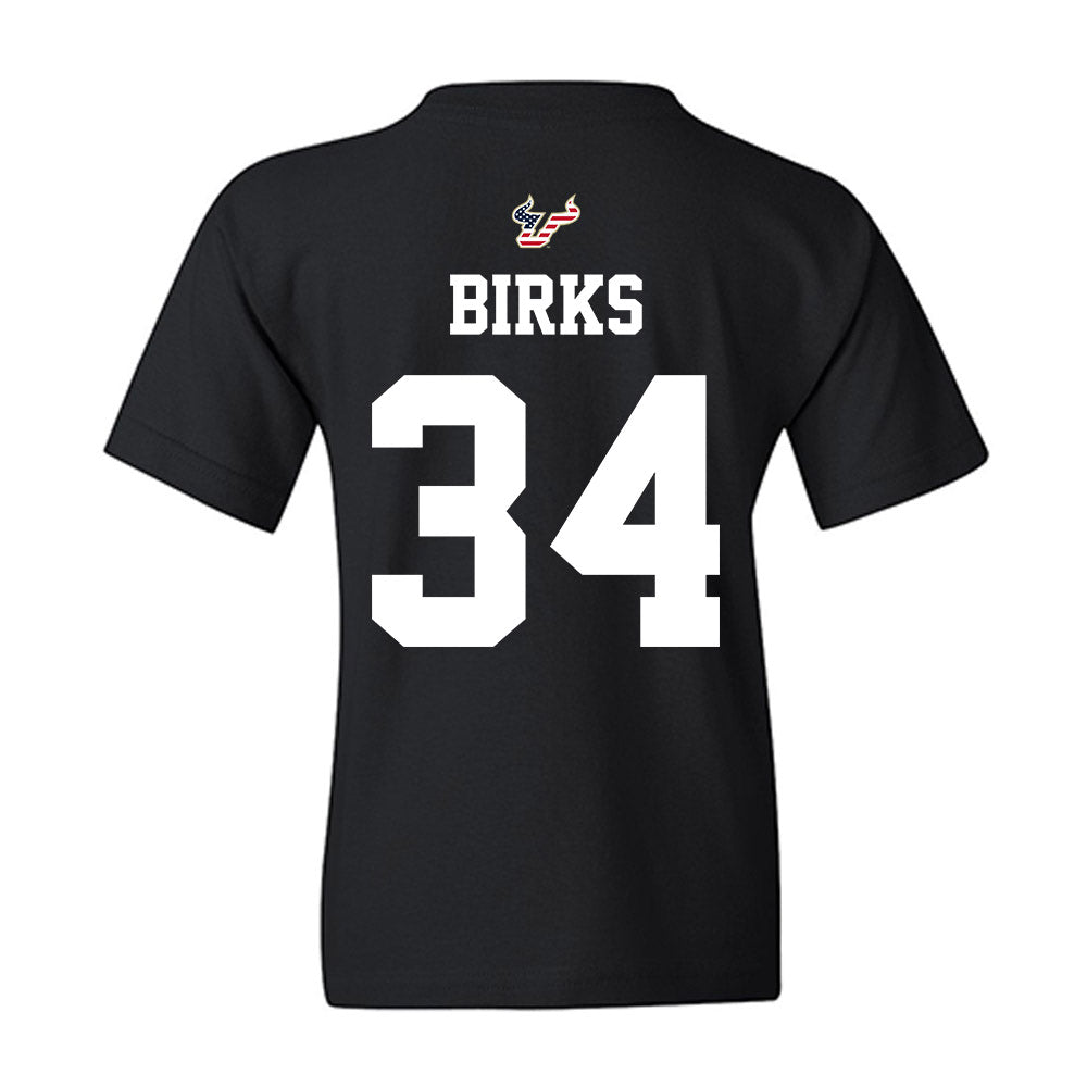 USF - NCAA Football : Keyshaun Birks - Salute to Service Shersey Youth T-Shirt-1