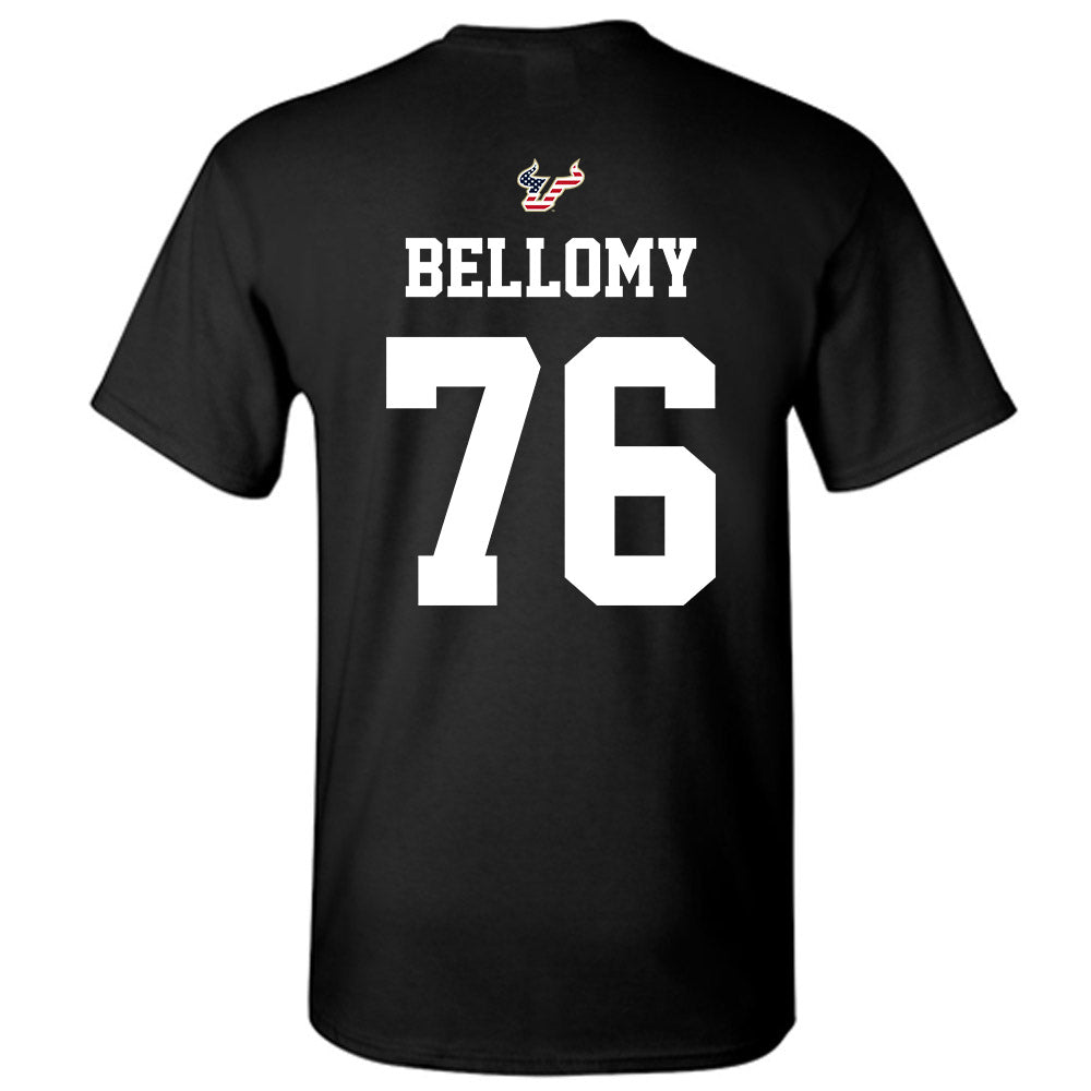 USF - NCAA Football : Colin Bellomy - Salute to Service Shersey T-Shirt-1