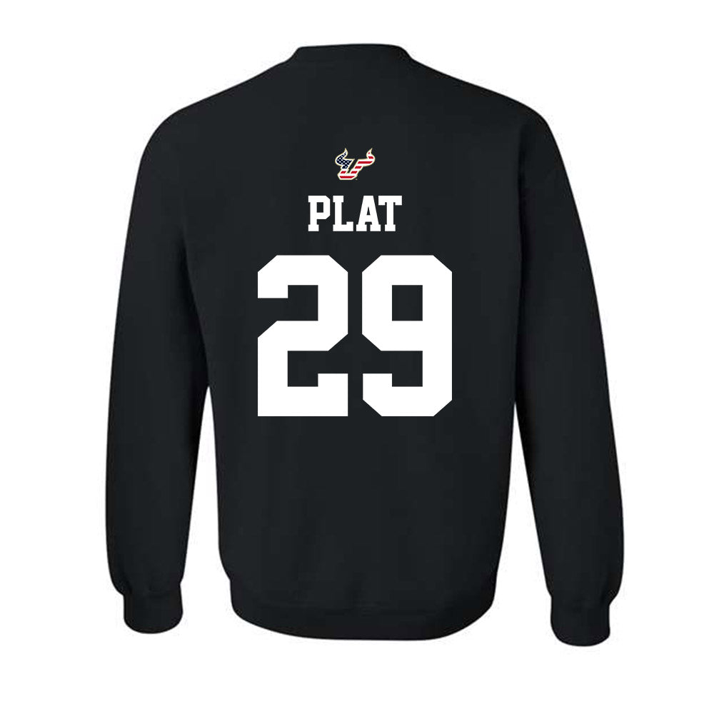 USF - NCAA Football : Deylen Plat - Salute to Service Shersey Crewneck Sweatshirt-1