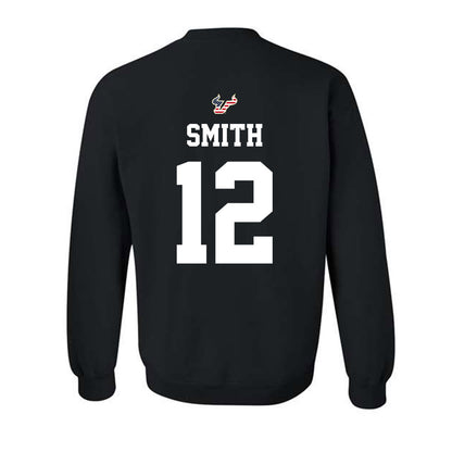 USF - NCAA Football : Jabari Smith - Salute to Service Shersey Crewneck Sweatshirt-1