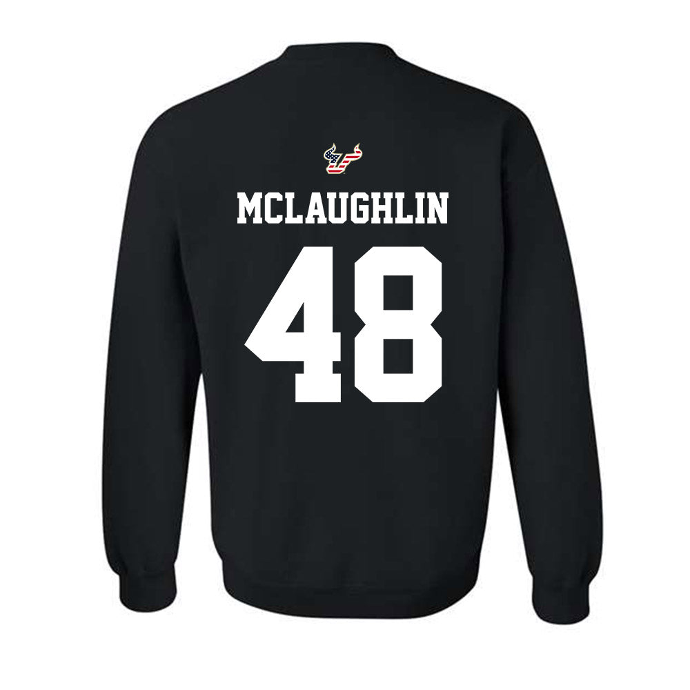 USF - NCAA Football : Turner McLaughlin - Salute to Service Shersey Crewneck Sweatshirt-1