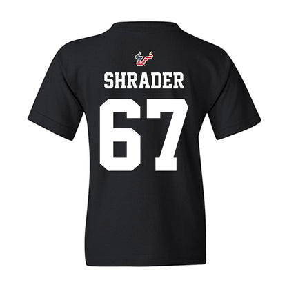 USF - NCAA Football : Thomas Shrader - Salute to Service Shersey Youth T-Shirt-1