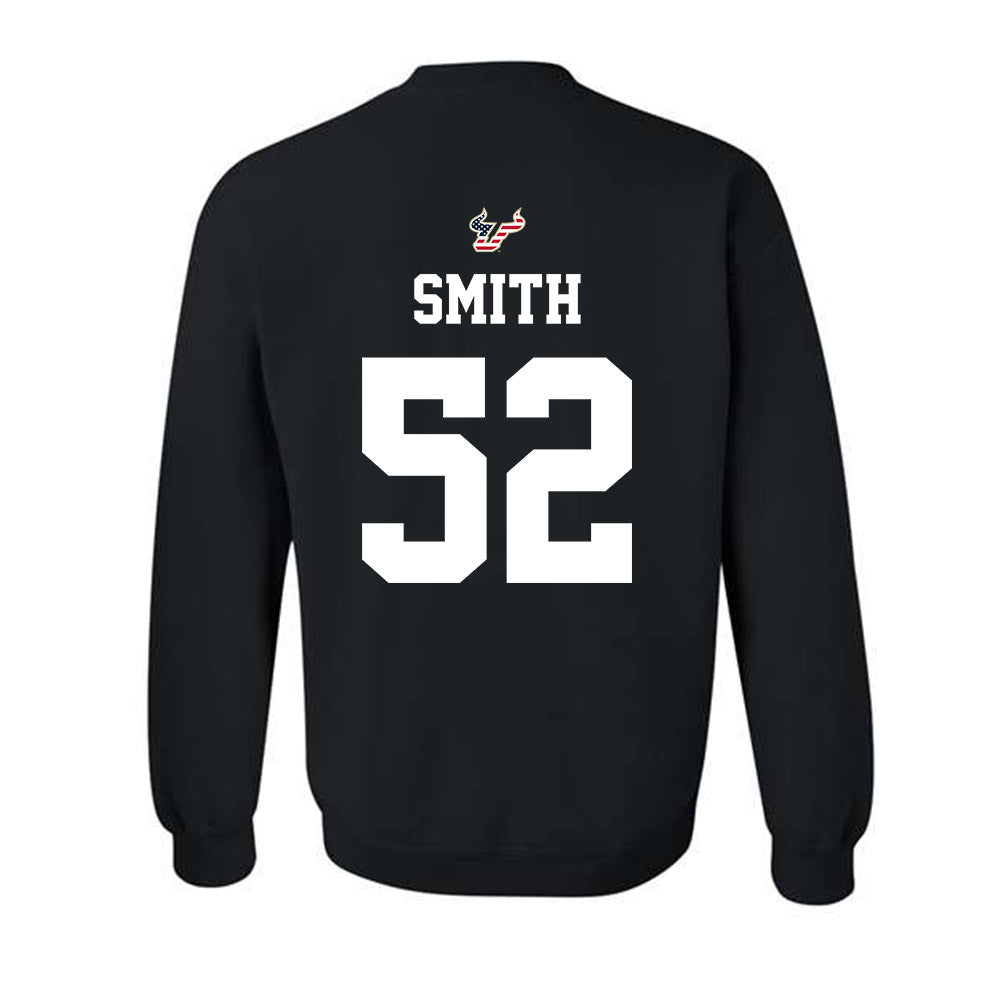 USF - NCAA Football : Christian Smith - Salute to Service Shersey Crewneck Sweatshirt-1
