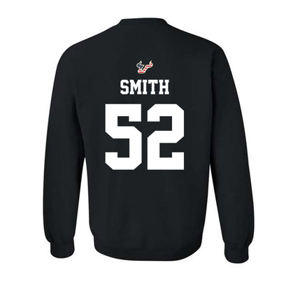 USF - NCAA Football : Christian Smith - Salute to Service Shersey Crewneck Sweatshirt-1