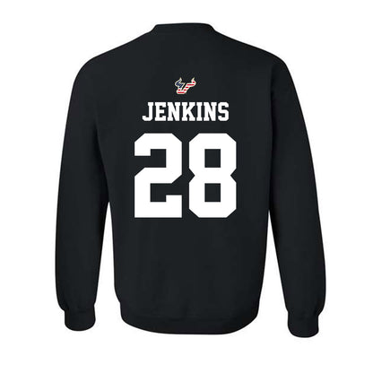 USF - NCAA Football : Ryan Jenkins - Salute to Service Shersey Crewneck Sweatshirt-1
